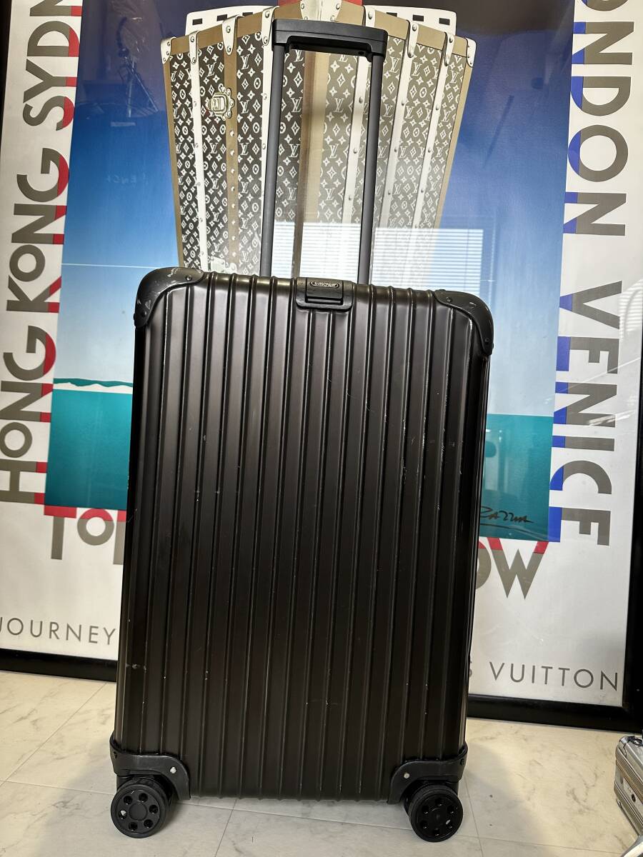 即決/即納】!良好!希少モデル!RIMOWA リモワ TOPAS STELTH 即決/即納】!良好!希少モデル!RIMOWA リモワ TOPAS STELTH