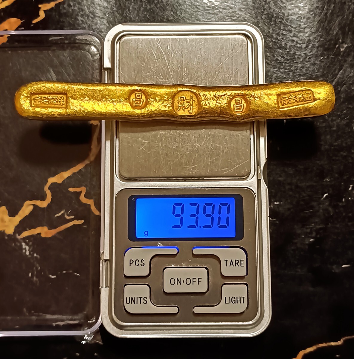 1円から 約87g 柳葉銭 金足 金錠 金塊 行金 昌 財 インゴット 1円から 約87g 柳葉銭 金足 金錠 金塊 行金 昌 財 インゴット