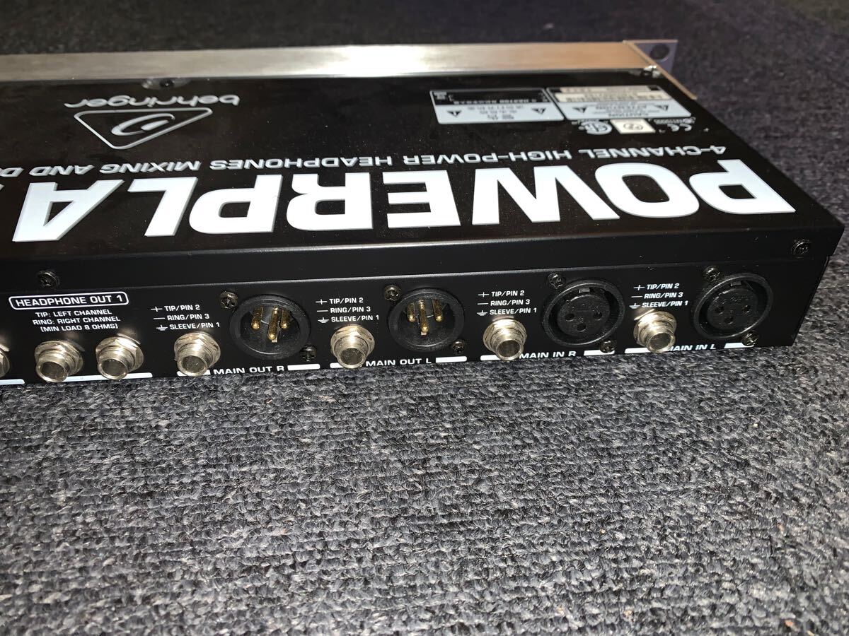  Behringer BEHRINGER POWERPLAY PRO-XL HEADPHONE monitor наушники усилитель наушники монитор работа хороший 