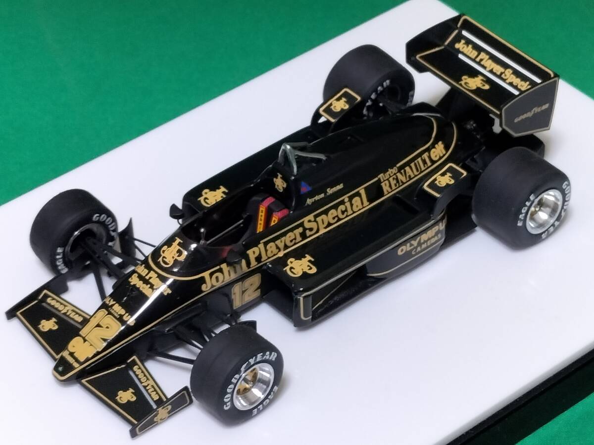 ロータス97T 1985年ポルトガルGP アイルトン セナ TAMEO kits ロータス97T 1985年ポルトガルGP アイルトン セナ TAMEO kits