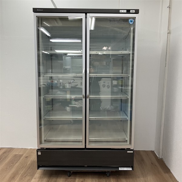 大和冷機(jī) リーチイン冷凍ショーケース 413BFGT-EC 中古 4ヶ月保証 2021年制 三相200V 幅1200x奧行650+45 廚房【無限堂大坂店】