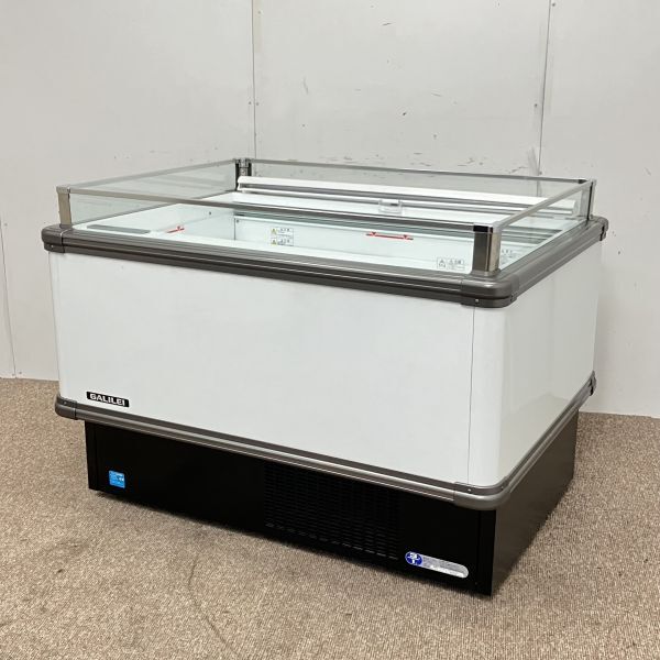 フクシマガリレイ 平型オープン冷蔵ショーケース(3) IMC-45RGFSAXR 中古 4ヶ月保証 2020年製 100V 幅1071x奥行900 厨房