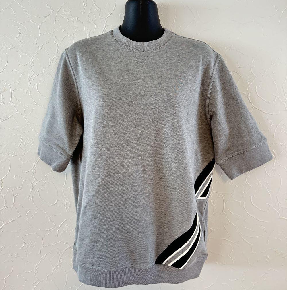 エルメス　メンズ　Tシャツ　Run H　XSサイズ　グレー