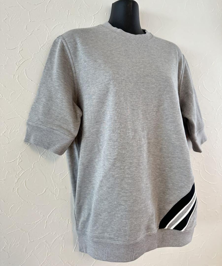 エルメス　メンズ　Tシャツ　Run H　XSサイズ　グレー