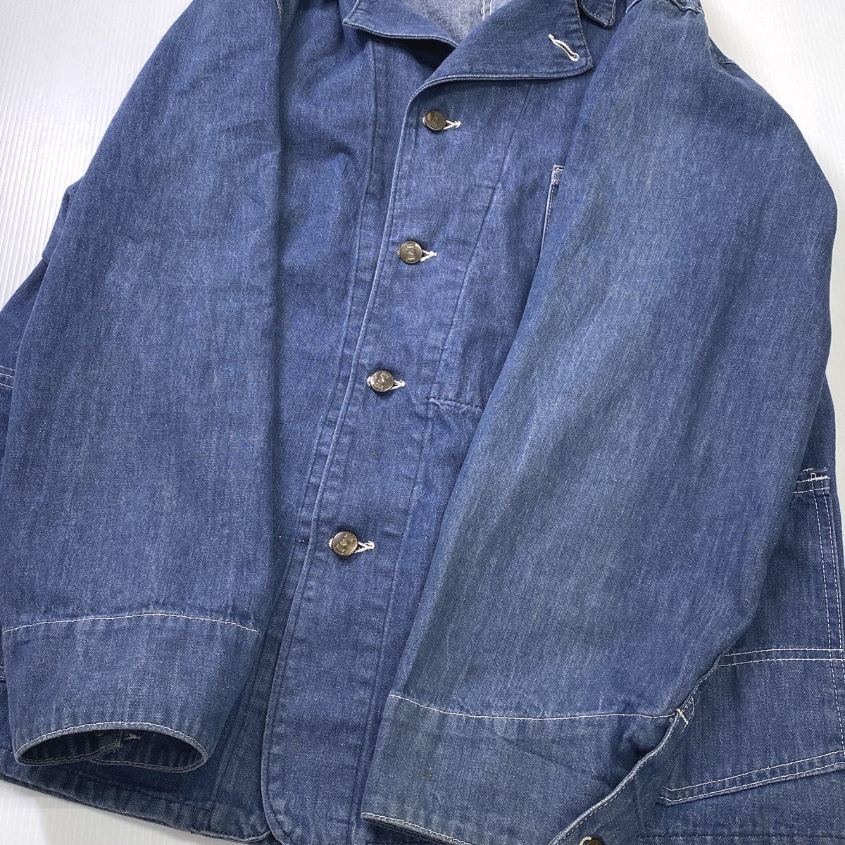 60s カナダ製 ハート列車タグ】Carhartt カーハート デニム 60s カナダ製 ハート列車タグ】Carhartt カーハート デニム