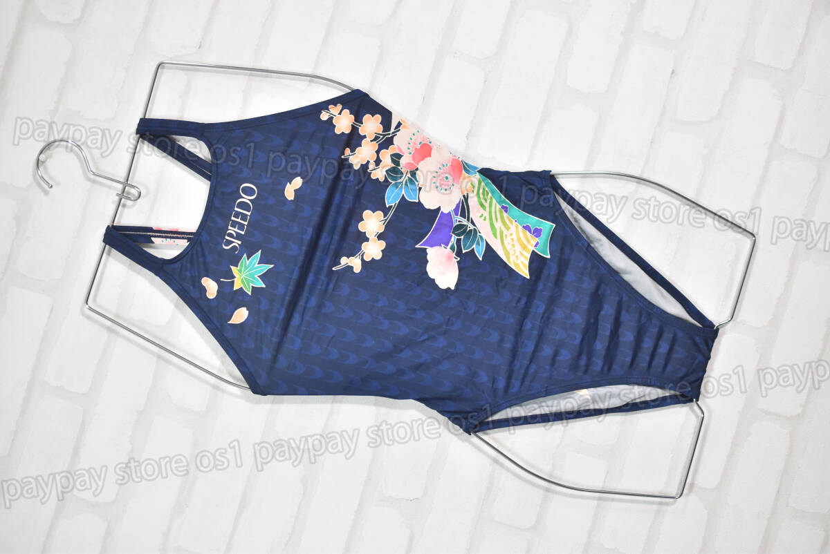 SPEEDO スピード AQUABLADE2 アクアブレード2 女子競泳水着 ネイビー mizuno期 サイズL