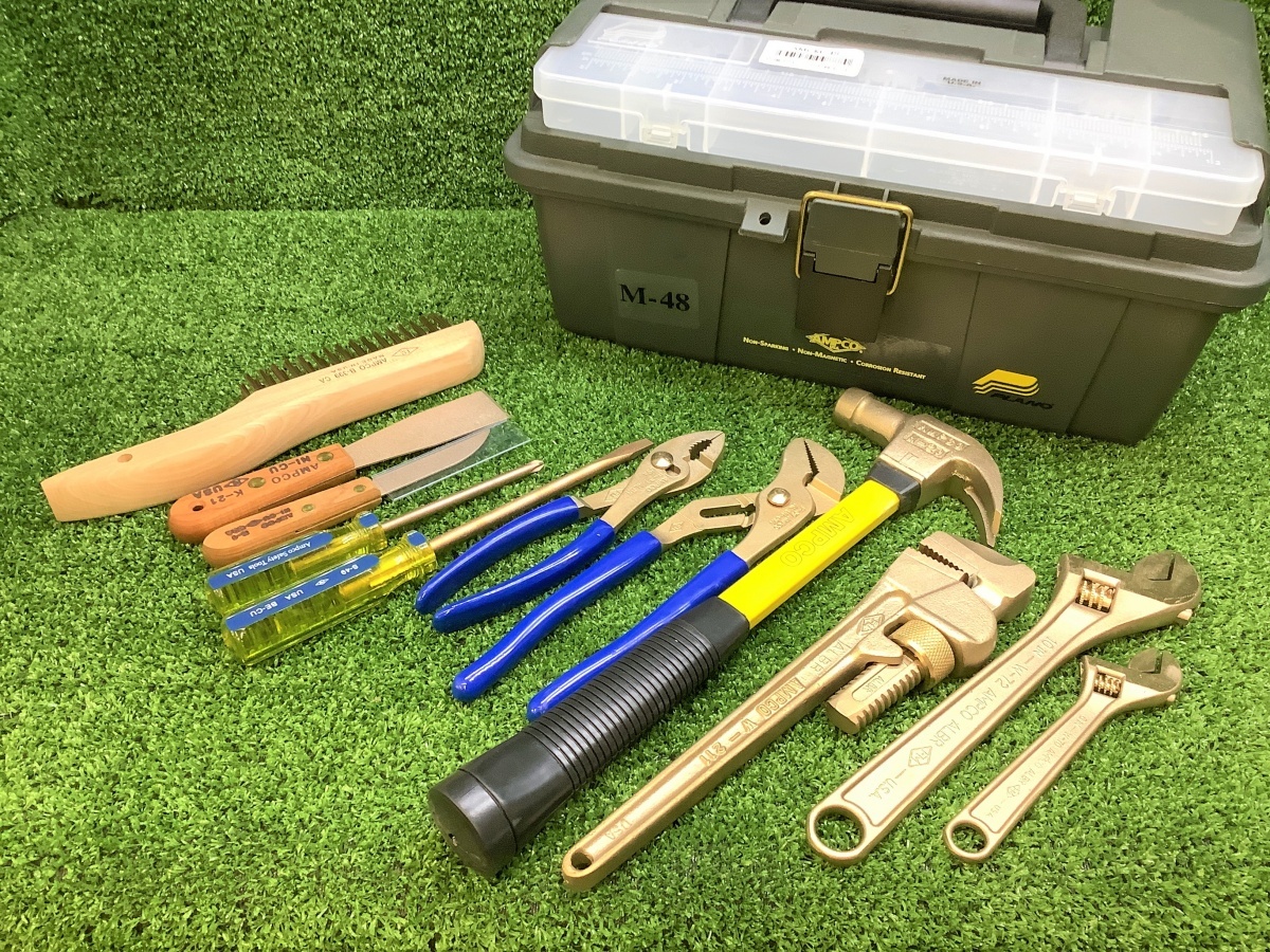 未使用品 Snap-on スナップオン Ampco アンプコ 防爆 11点工具 未使用品 Snap-on スナップオン Ampco アンプコ 防爆 11点工具