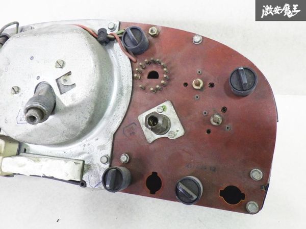 実動外し??！ メルセデスベンツ 純正 R107 SL 左ハンドル スピードメーター 速度計 タコメーター 走行距離 約223,663km 1075421701 棚15T2