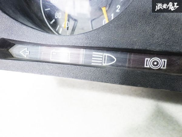 実動外し?。?メルセデスベンツ 純正 R107 SL 左ハンドル スピードメーター 速度計 タコメーター 走行距離 約223,663km 1075421701 棚15T2