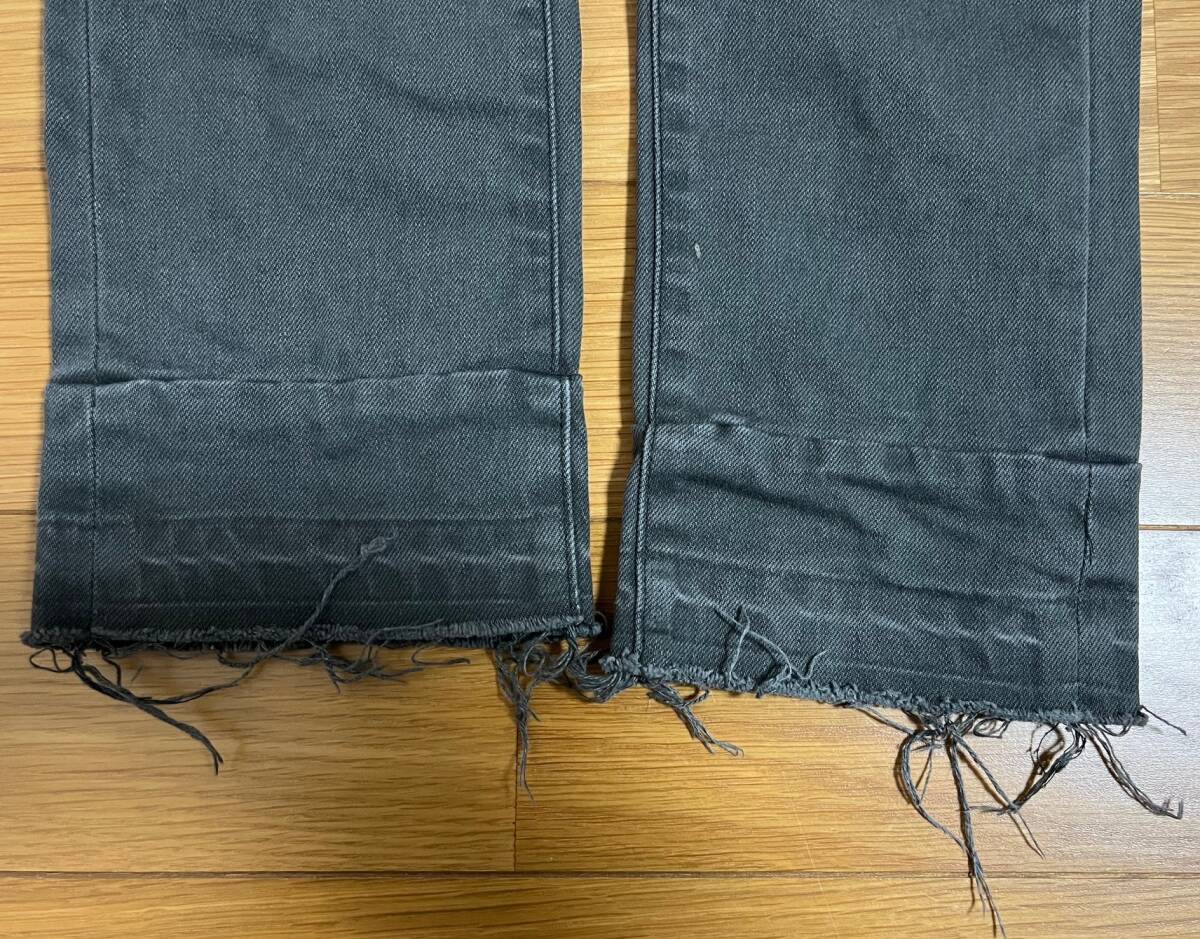 John UNDERCOVER ストレッチ カツラギ リペア加工 デニム パンツ SIZE:3 美USED 初期 99SS RELIEF レリーフ ジョン アンダーカバー_画像5