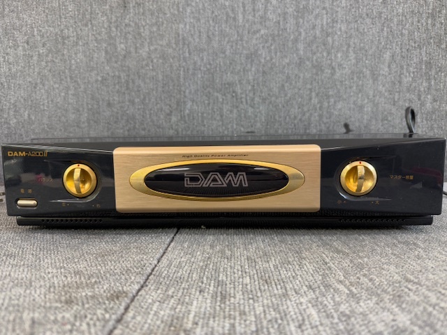 ☆ カラオケ機器 パワーアンプ 【第一興商・ DAM-A200Ⅱ 美品