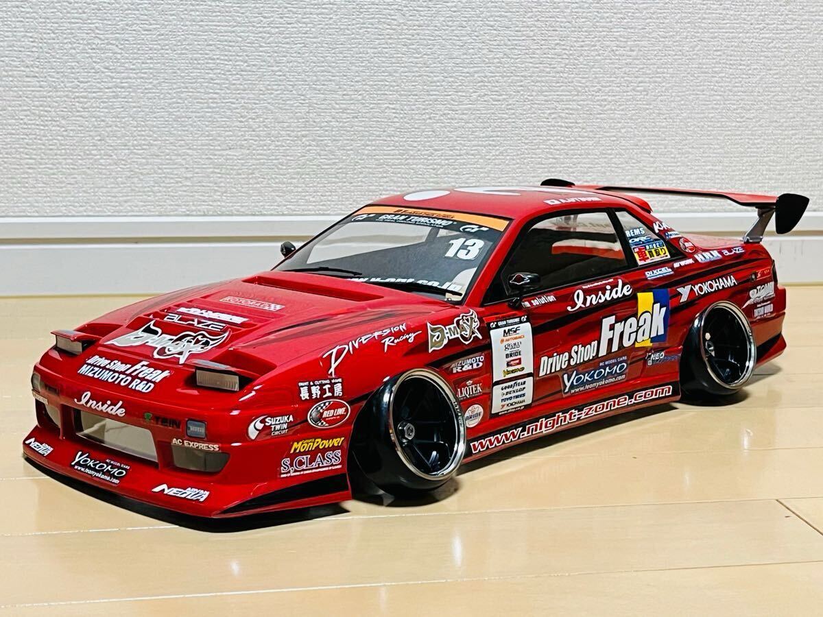 希少絶版☆ヨコモ「D-MAX ワンビア S13」1/10(ボディ)|売買され 希少絶版☆ヨコモ「D-MAX ワンビア S13」1/10(ボディ)|売買され