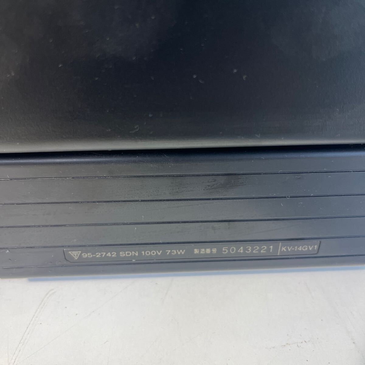 SONY ソニー TRINITRON トリニトロン KV-14GV1 ブラウン管テレビ SONY ソニー TRINITRON トリニトロン KV-14GV1 ブラウン管テレビ