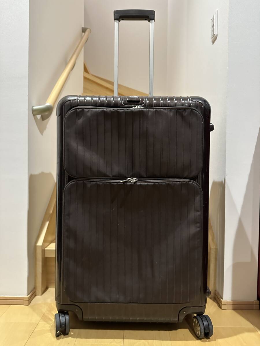 RIMOWA SALSA DELUXE HYBRIDリモワ サルサデラックス ハイブリッド スーツケース キャリーケース マルチホイール ブラウン 862.77 104L