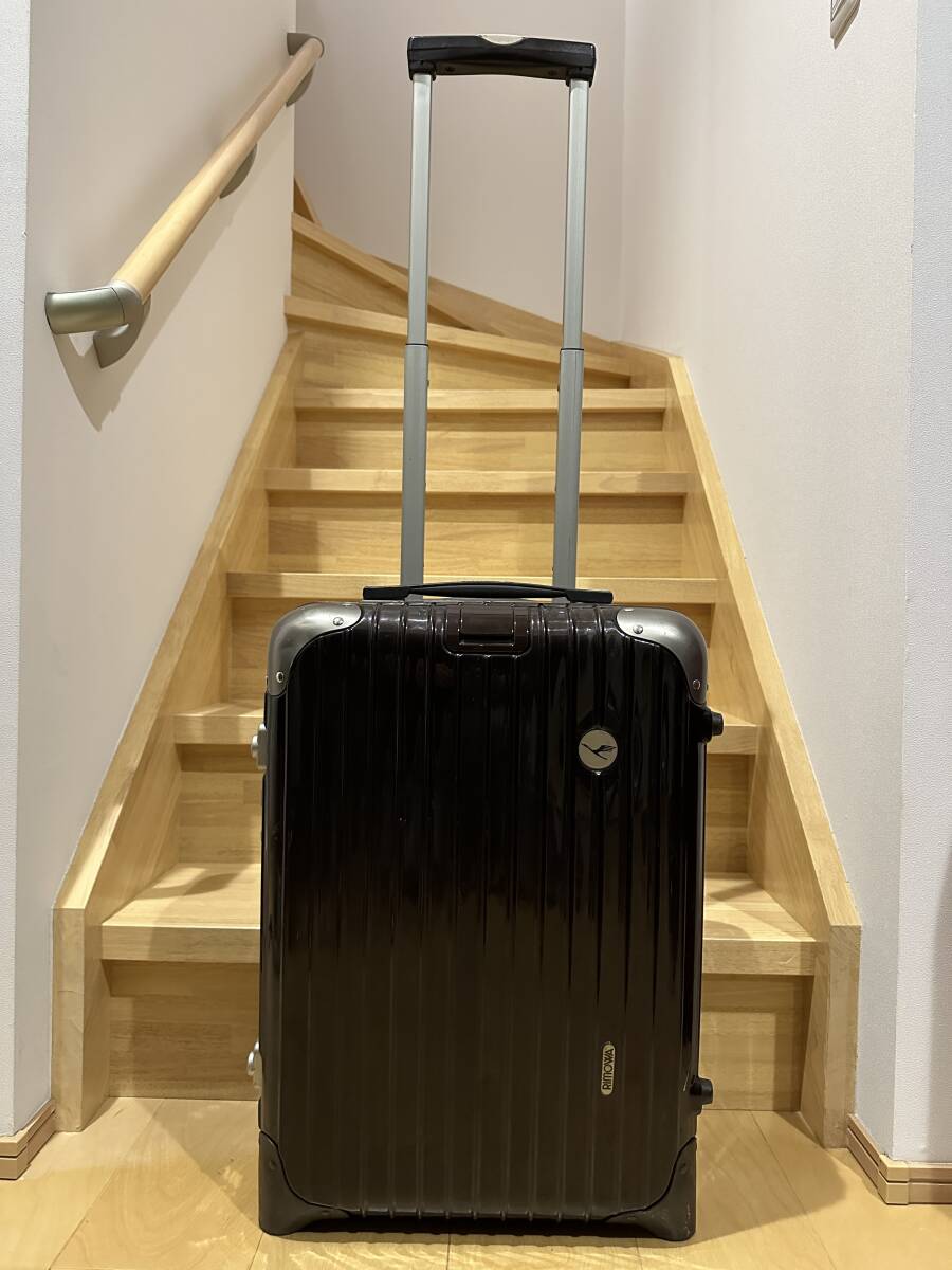 RIMOWA×Lufthansa LIMBO リモワ リンボ スーツケース キャリーケース ダークブラウン系 899.25 33L
