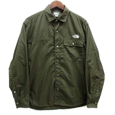 ザノースフェイス THE NORTH FACE ロングスリーブ ヌプシ シャツ 長袖 L/S NUPTSE SHIRT NR11961 NP ニュートープ S メンズ