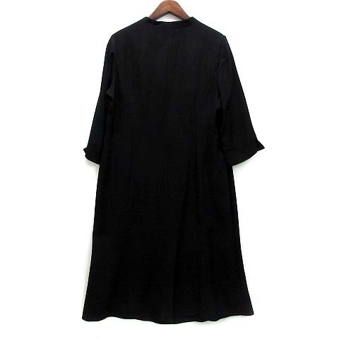 東京ソワール 喪服 ブラックフォーマル スーツ 4點(diǎn)セット ジャケット ワンピース スカート 17 黒 大きいサイズ レディース