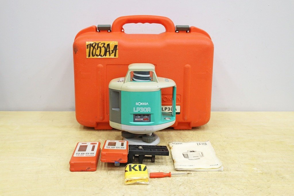 7853A24 SOKKIA ソキア レベルプレーナー LP30A レーザーレベル 7853A24 SOKKIA ソキア レベルプレーナー LP30A レーザーレベル
