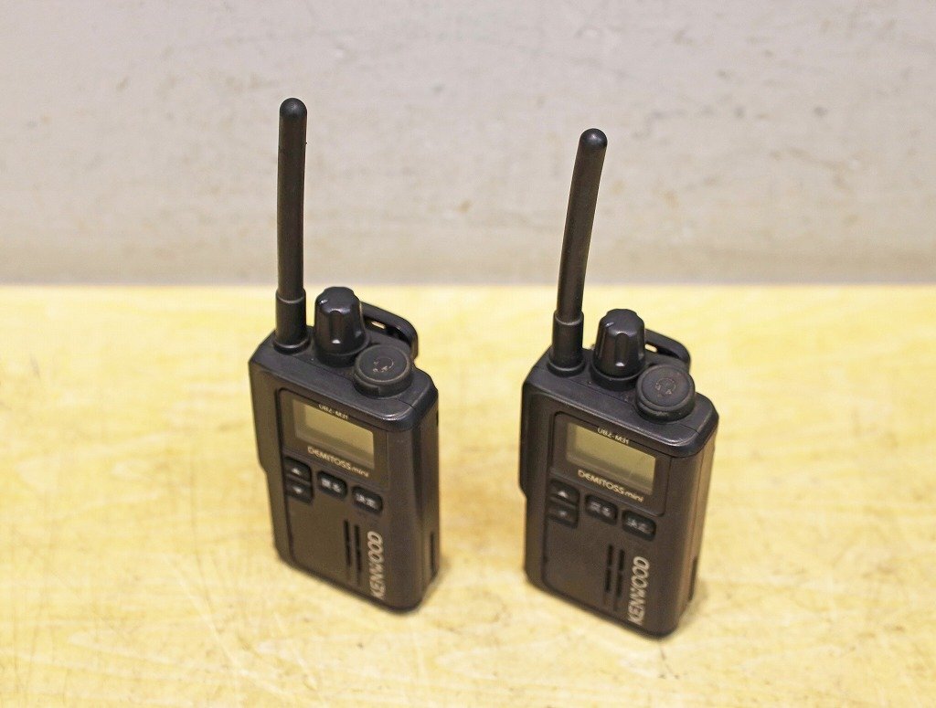 0316A25 KENWOOD ケンウッド トランシーバー UBZ-M31 2個セット 0316A25 KENWOOD ケンウッド トランシーバー UBZ-M31 2個セット