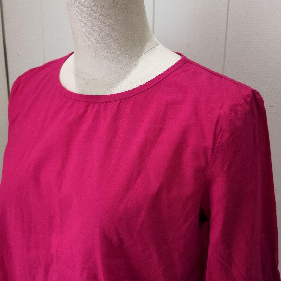 アリュメール Allumer 袖コンシャス ブラウス ピンク 1 トップス 春夏_画像2