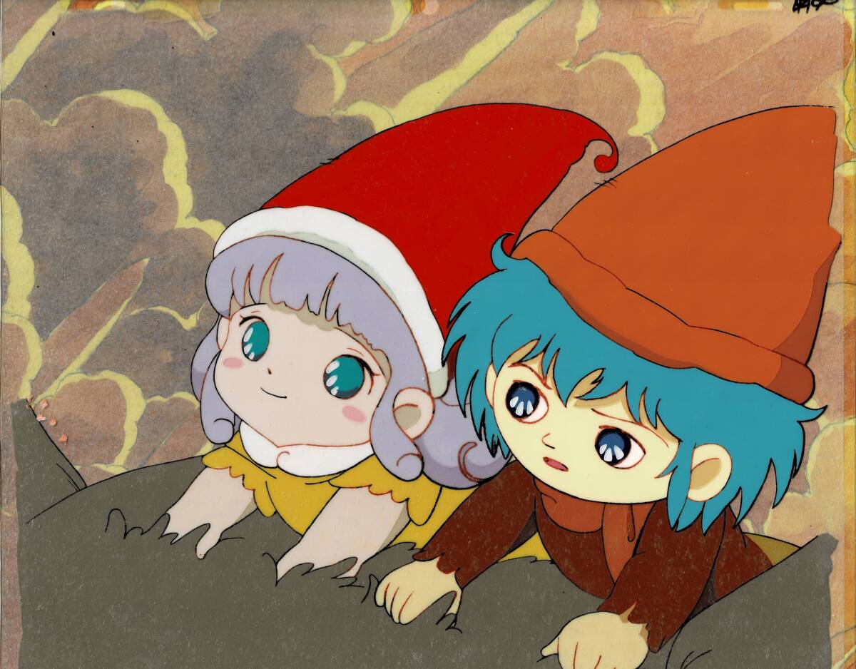 セル画 とんがり帽子のメモル Yahoo!オークション - とんがり帽子のメモル セル画
