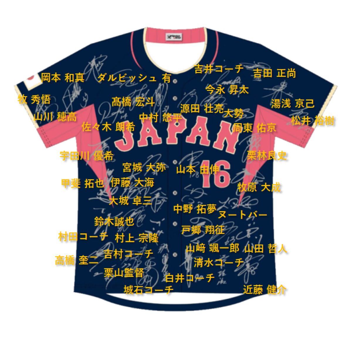 非売品 2023 WBC MVP 大谷翔平 日本代表サインプリント 非売品 2023 WBC MVP 大谷翔平 日本代表サインプリント