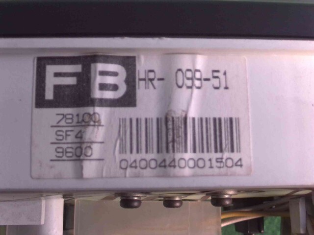 [070124]3 год * Honda * City *GA2* спидометр *78100-SF4-9600