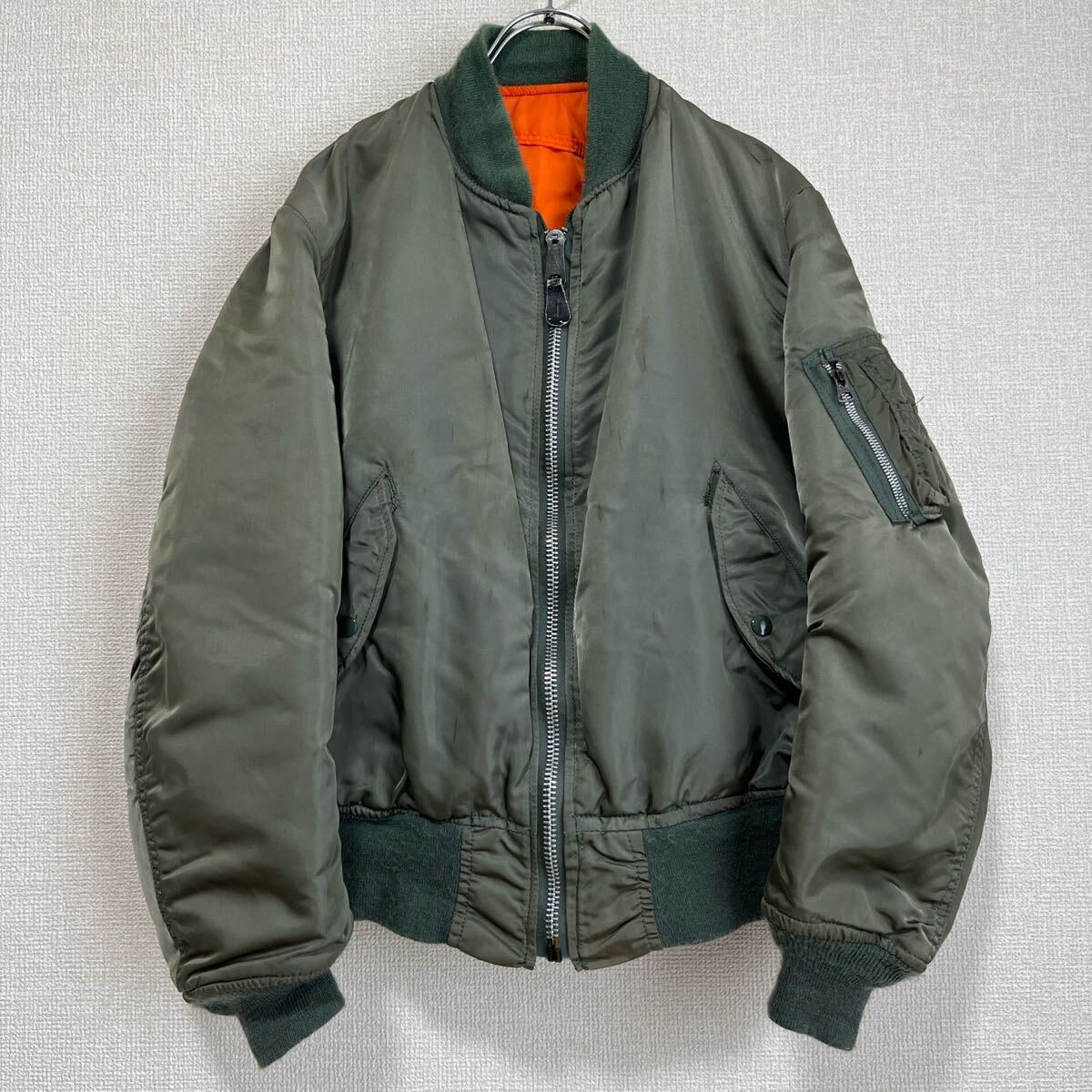 【希少】90's USAF MA-1ジャケット M ALPHA社製 民間
