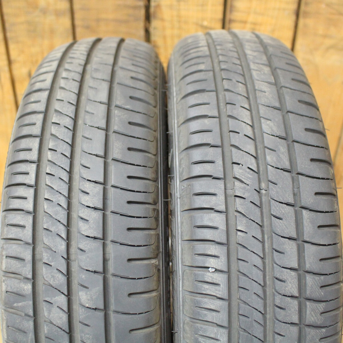 NISSAN ニッサン デイズ 純正 14インチ ダンロップ エナセーブ EC204 155/65R14 モコ オッティ ルークス等 タイヤ ホイール 4本SET_画像9