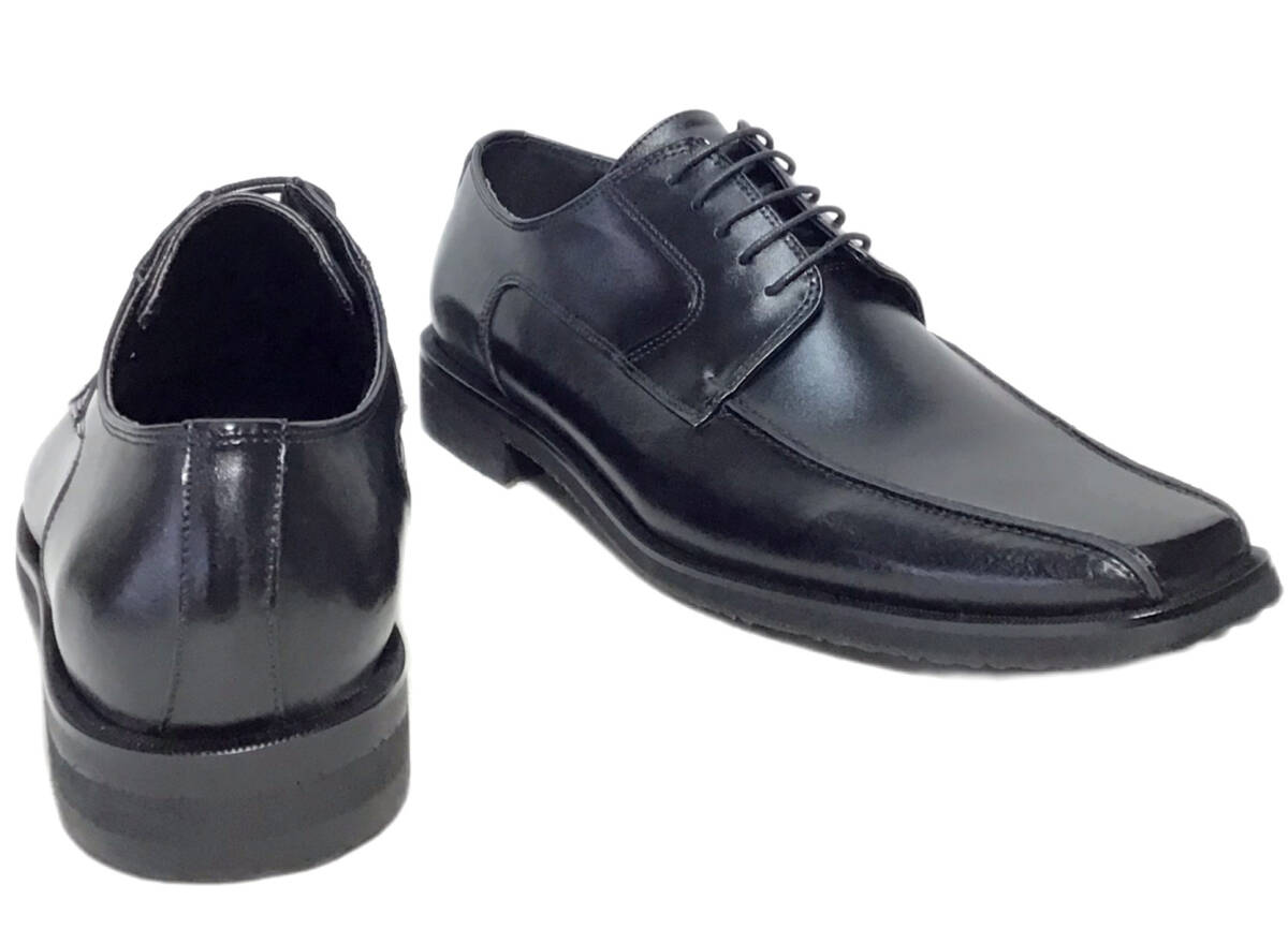 クリスチャンカラノ 1325G ブラック 27.5cm 本革 メンズ ビジネスシューズ_画像6