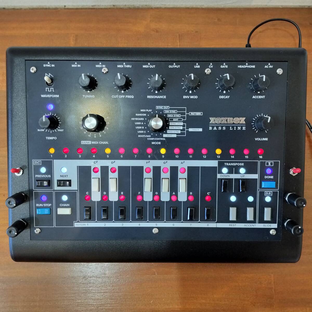 x0xb0x TB303クローン アナログシンセサイザー Yahoo!オークション - x0xb0x TB-303 クローン アナログ
