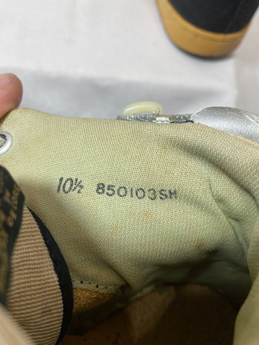 NIKE バンダル VANDAL 黒×銀 85年製 韓国製 オリジナル NIKE バンダル VANDAL 黒×銀 85年製 韓国製 オリジナル