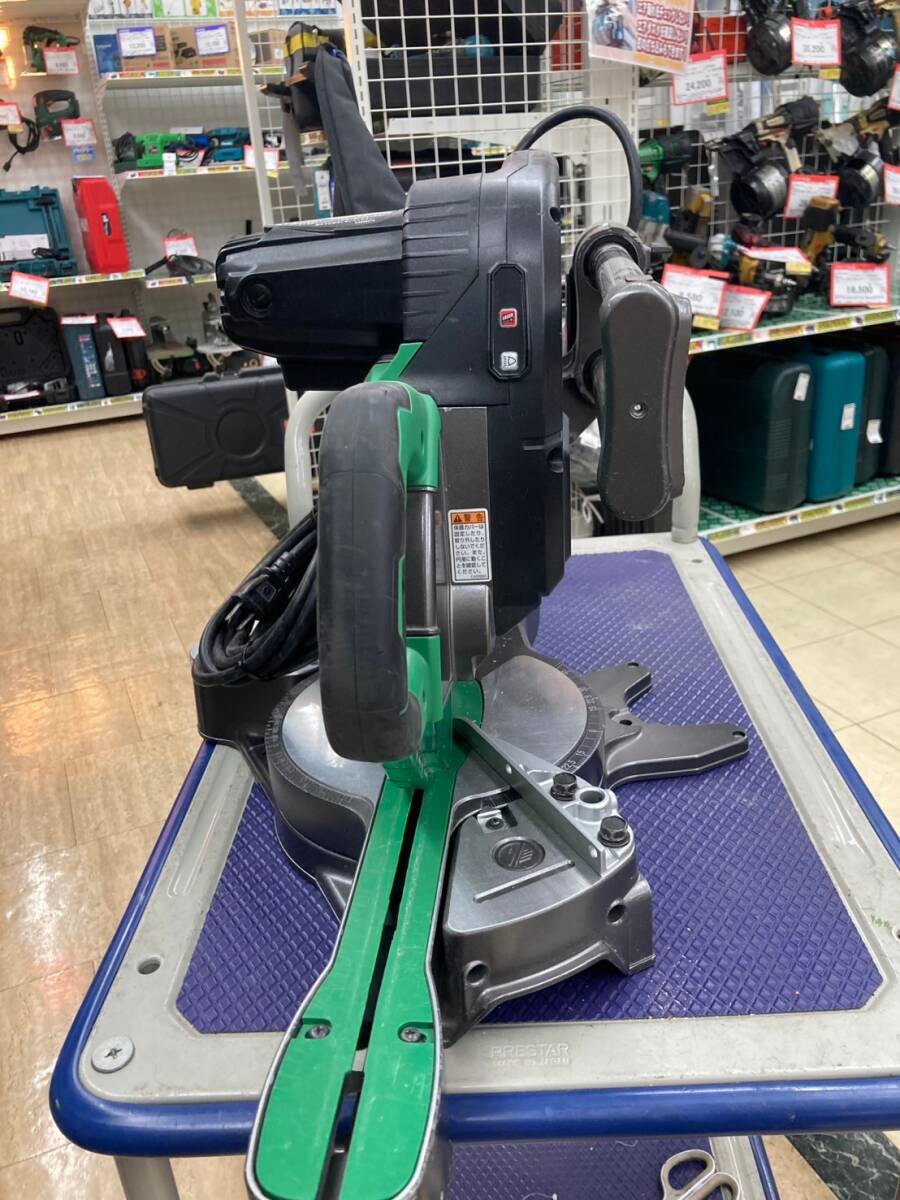 【中古品】【0924】★HiKOKI(日立工機(jī)) 190㎜卓上スライド丸のこ (黒鯱チップソー付) C7RSHD(K)　ITG2F3X5R0Z6