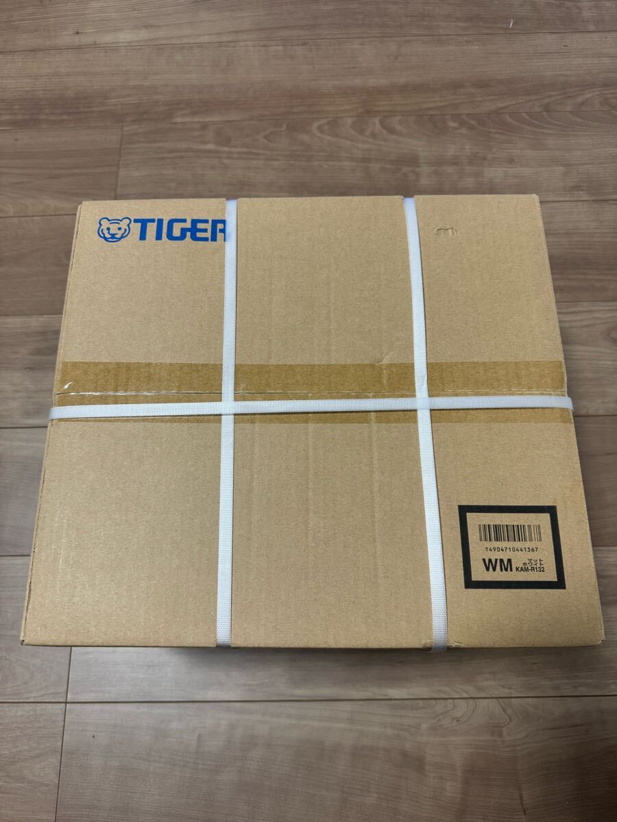 新品 税込10,800円 オーブントースター やきたて KAM-R132WM マットホワイト タイガー オーブンレンジ トースター TIGER 遠赤ヒーター_画像4