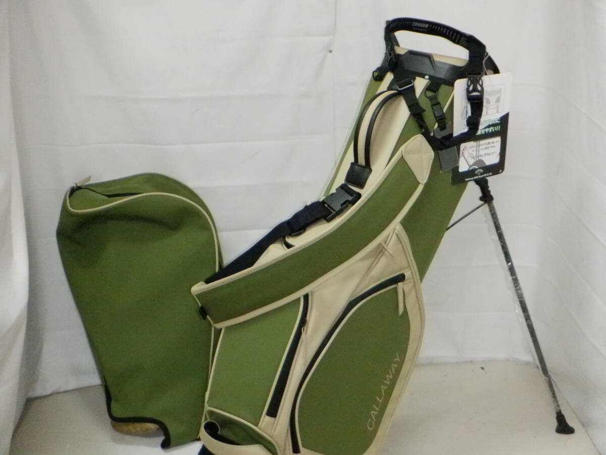 Callaway キャロウエイ 9.5型 アスリート スタンド★未使用★(KHA)ゴルフ キャディバック