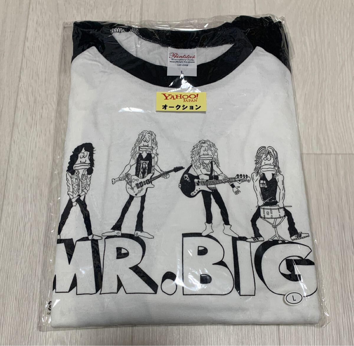 !_ нераспечатанный * полная распродажа *MR.BIG*la gran футболка *L размер * товары * Tour * футболка *THE BIG FINISH FAREWELL TOUR 2023* за границей частота 
