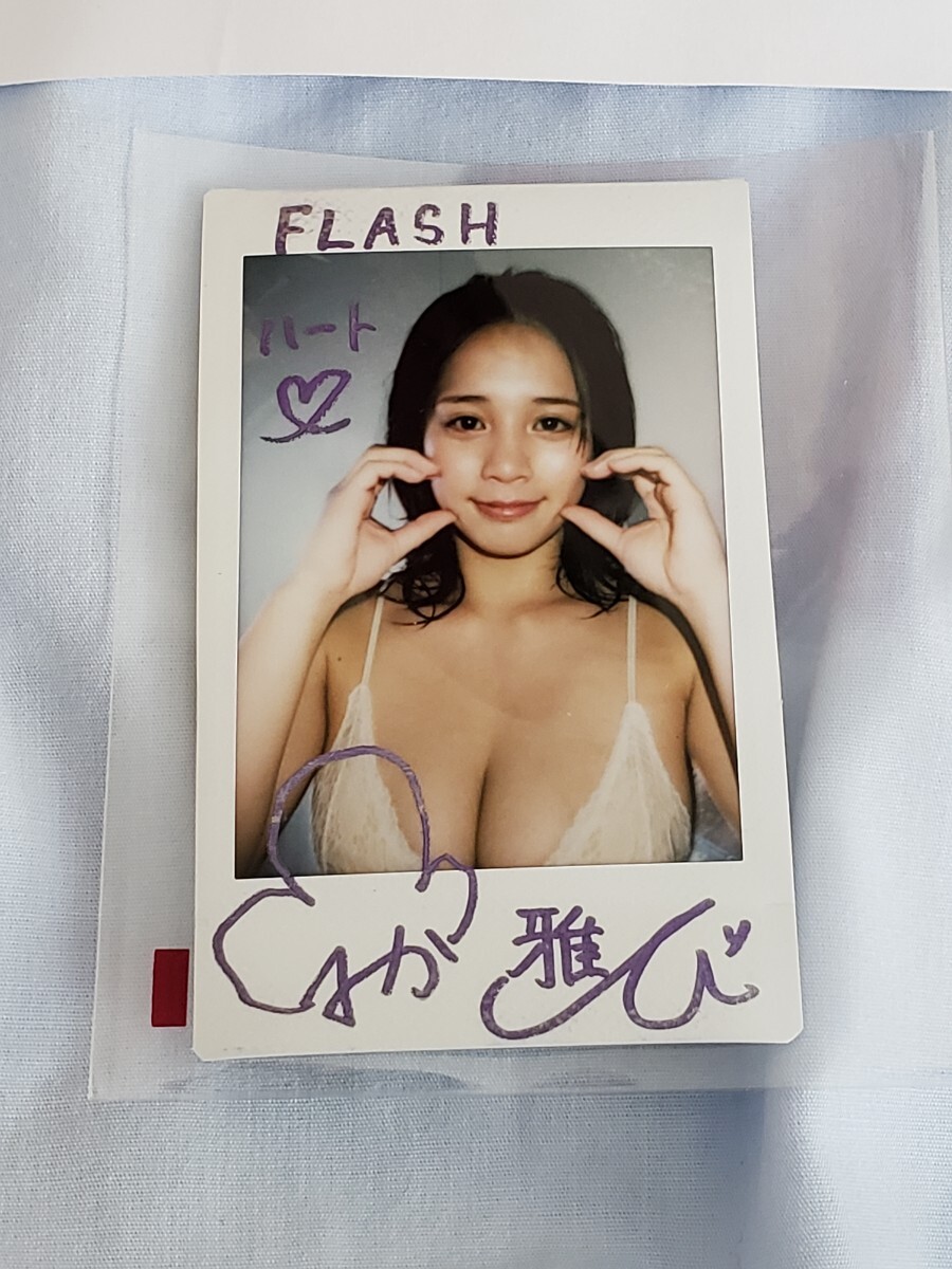 抽プレ 雑誌 当選品 山岡雅弥 直筆サイン入りチェキ FLASH 抽プレ 雑誌 当選品 山岡雅弥 直筆サイン入りチェキ FLASH