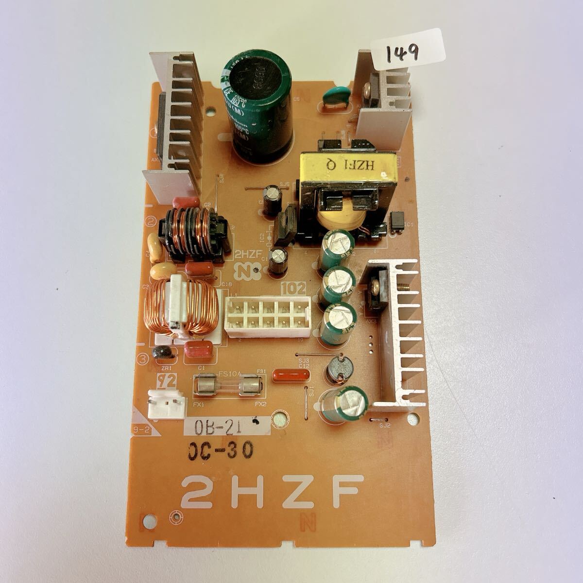 149 石油給湯機 2HZF　ノーリツ　給湯器　ボイラー　制御基盤　制御基板　制御キバン　動作未確認