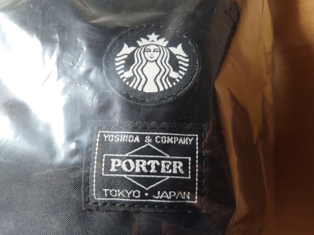 新品未開封 PORTER×スターバックス 2wayツールバッグ ブラック 新品未開封 PORTER×スターバックス 2wayツールバッグ ブラック