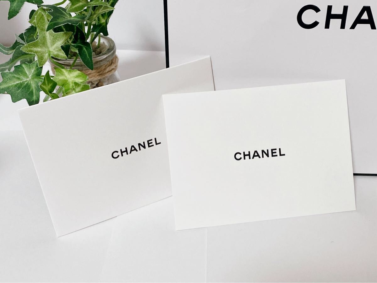 シャネルのショップ袋 122枚セット シャネル「CHANEL」ショッパー メッセージカード付き (4769