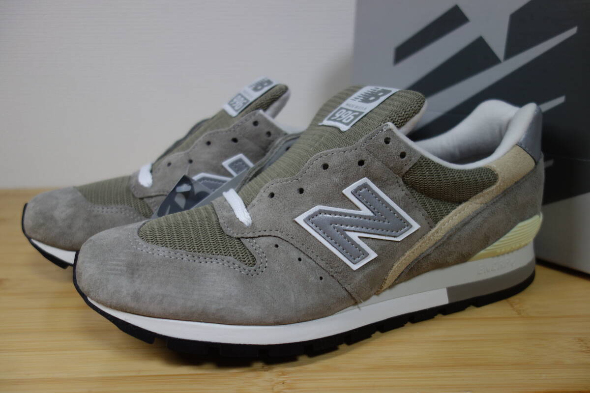 定価3.5万円 未使用 New Balance U996 GR 26.5cm USA 576 990 991 992 993 996 997 998 1300 1400 1500 UK NV GY v1 v2 v3 v4 v5 v6 限定
