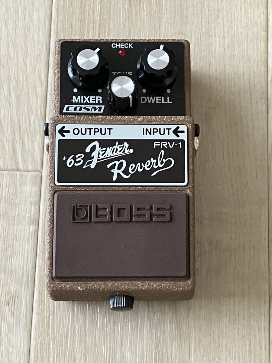 BOSS FRV-1 '63 FENDER REVERB 元箱　取説付属