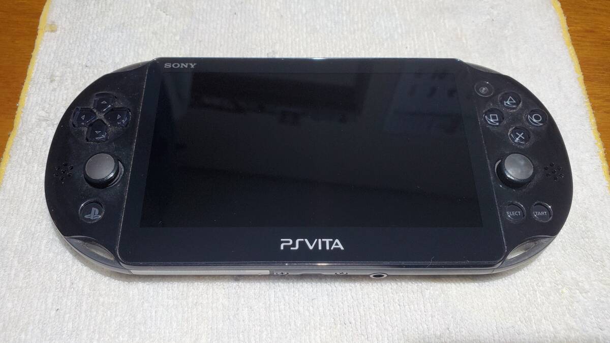 ○ジャンク【SONY ソニー】PS Vita Wi-Fiモデル PCH-2000 ブラック｜PS Vita