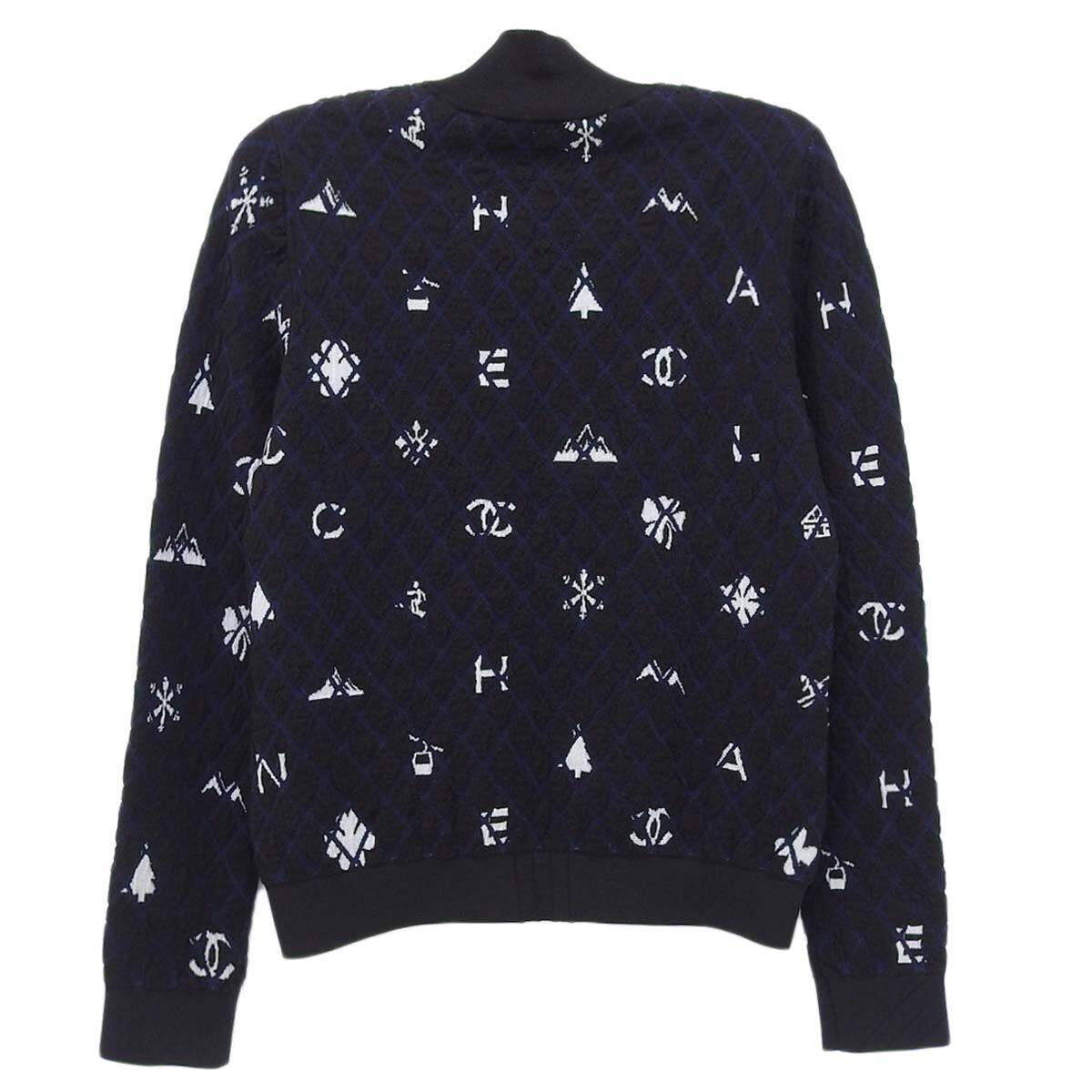 シャネル ココマーク カシミヤ ハイネック ニット P62162K47532 レディース ブラック CHANEL 中古 【アパレル?小物】