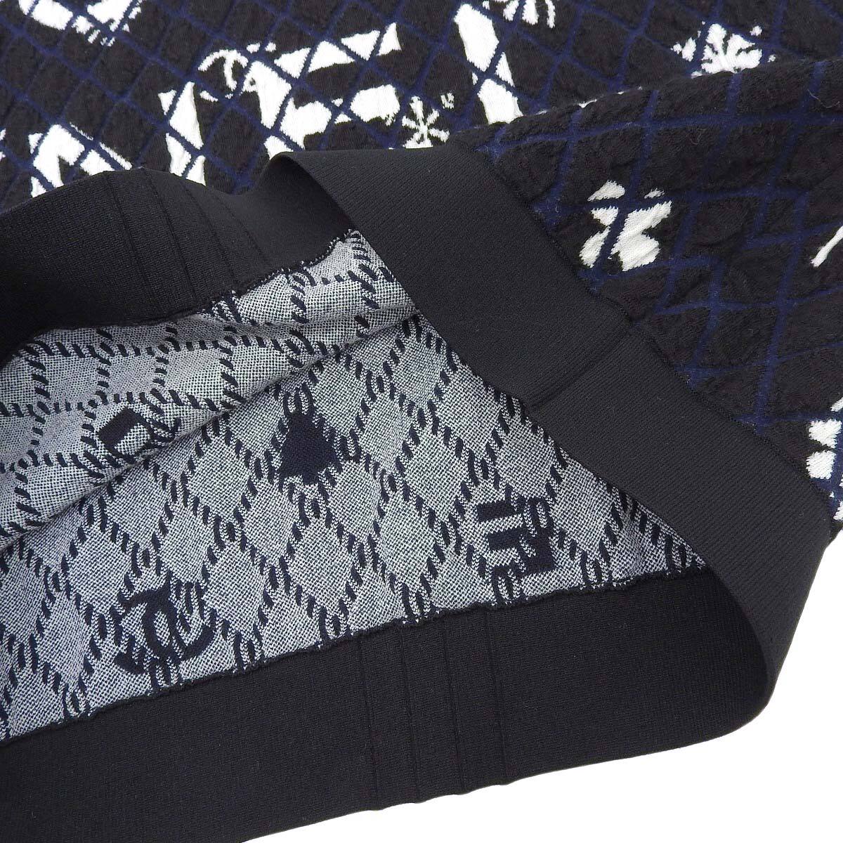 シャネル ココマーク カシミヤ ハイネック ニット P62162K47532 レディース ブラック CHANEL 中古 【アパレル?小物】