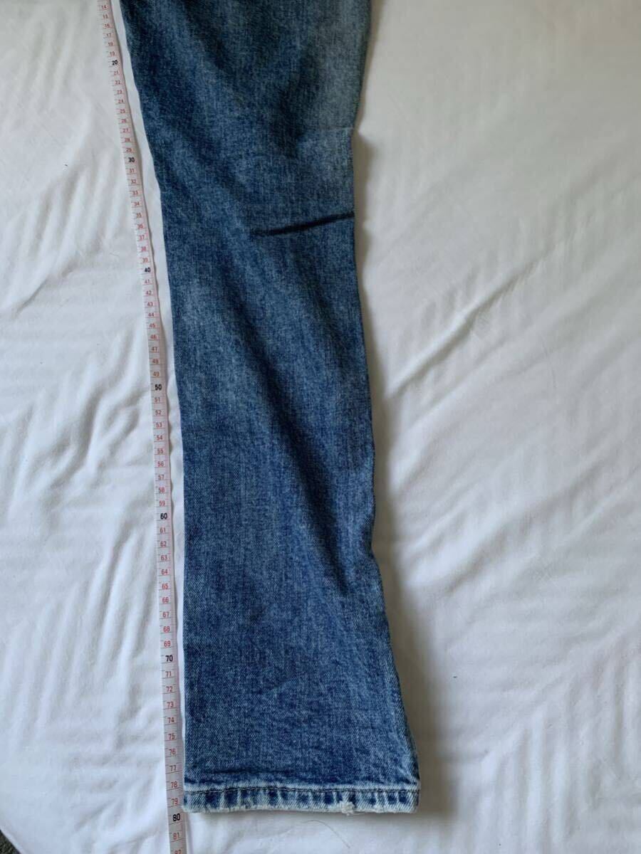 デンハム デニムパンツ ジーンズ ボタンフライ W30インチ 170/78A length32インチ 81センチ_画像7