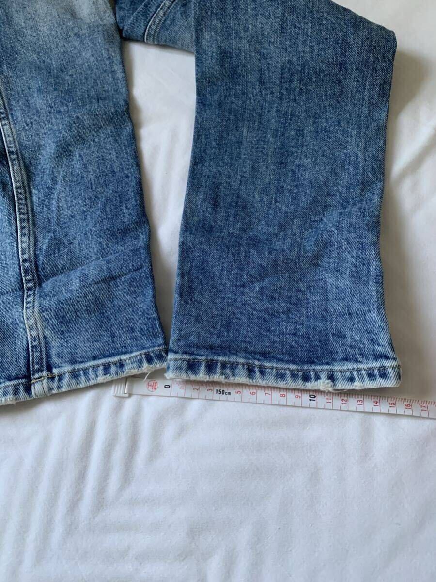 デンハム デニムパンツ ジーンズ ボタンフライ W30インチ 170/78A length32インチ 81センチ_画像8
