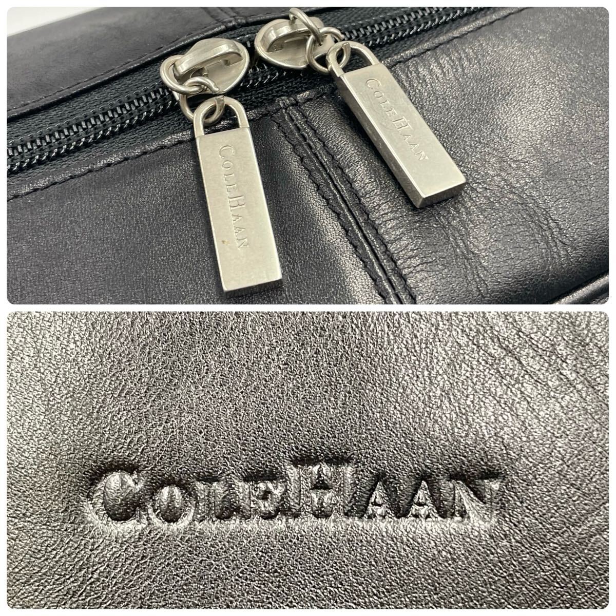極美品 Cole Haan コールハーン 本革 オールレザー 2way メンズ 極美品 Cole Haan コールハーン 本革 オールレザー 2way メンズ