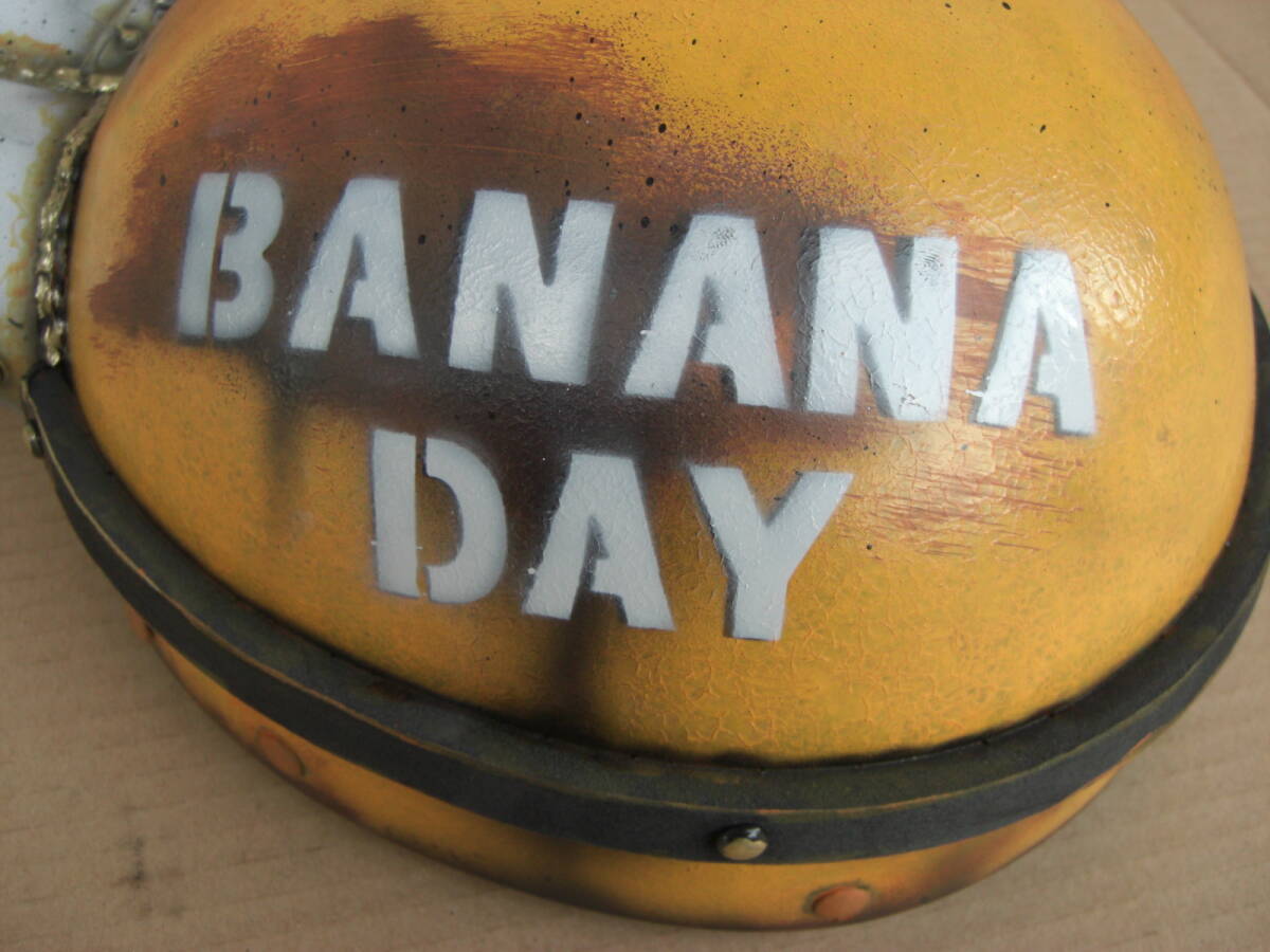 custom шлем глаз . двигаться Ponkotsu VERSION половина ад / semi-cap автомобиль Be покраска для мотоцикла Mini on шлем