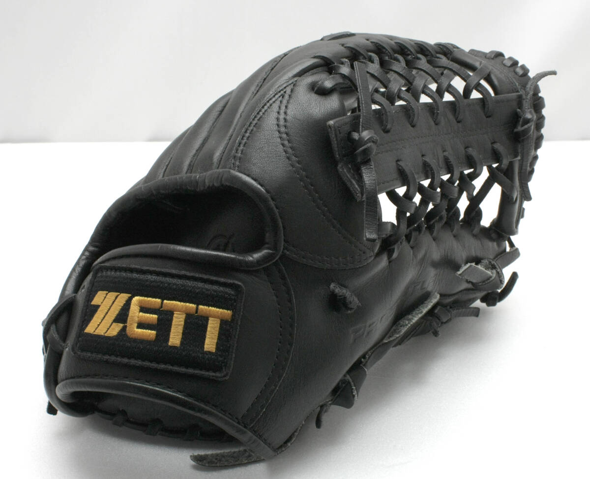 送料無料■ZETT 硬式 外野手 プロステイタス BRGA31017 黒
